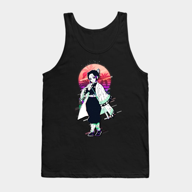 shinobu kocho | Demon Slayer Tank Top by SiksisArt